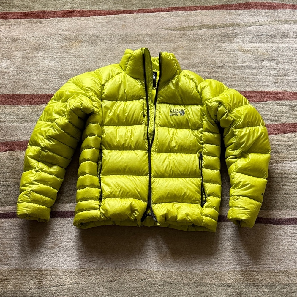 Mountain Hardwear Men’s Phantom Alpine Down Jacket, size SMALL.